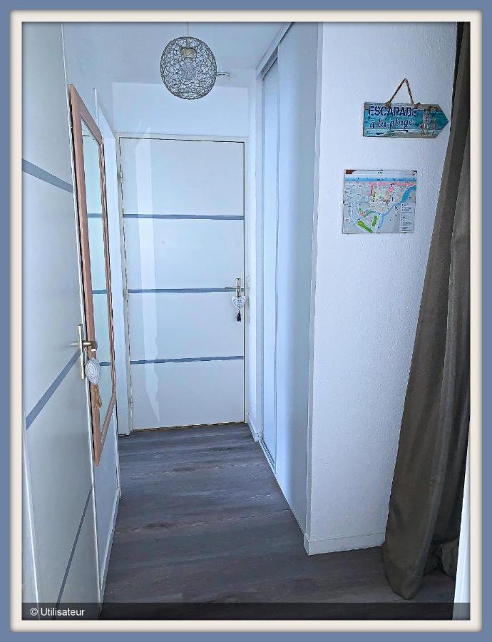 Cabourg, Appartement Plain Pied Avec Terrasse Acces Direct A La Plage Exterior foto